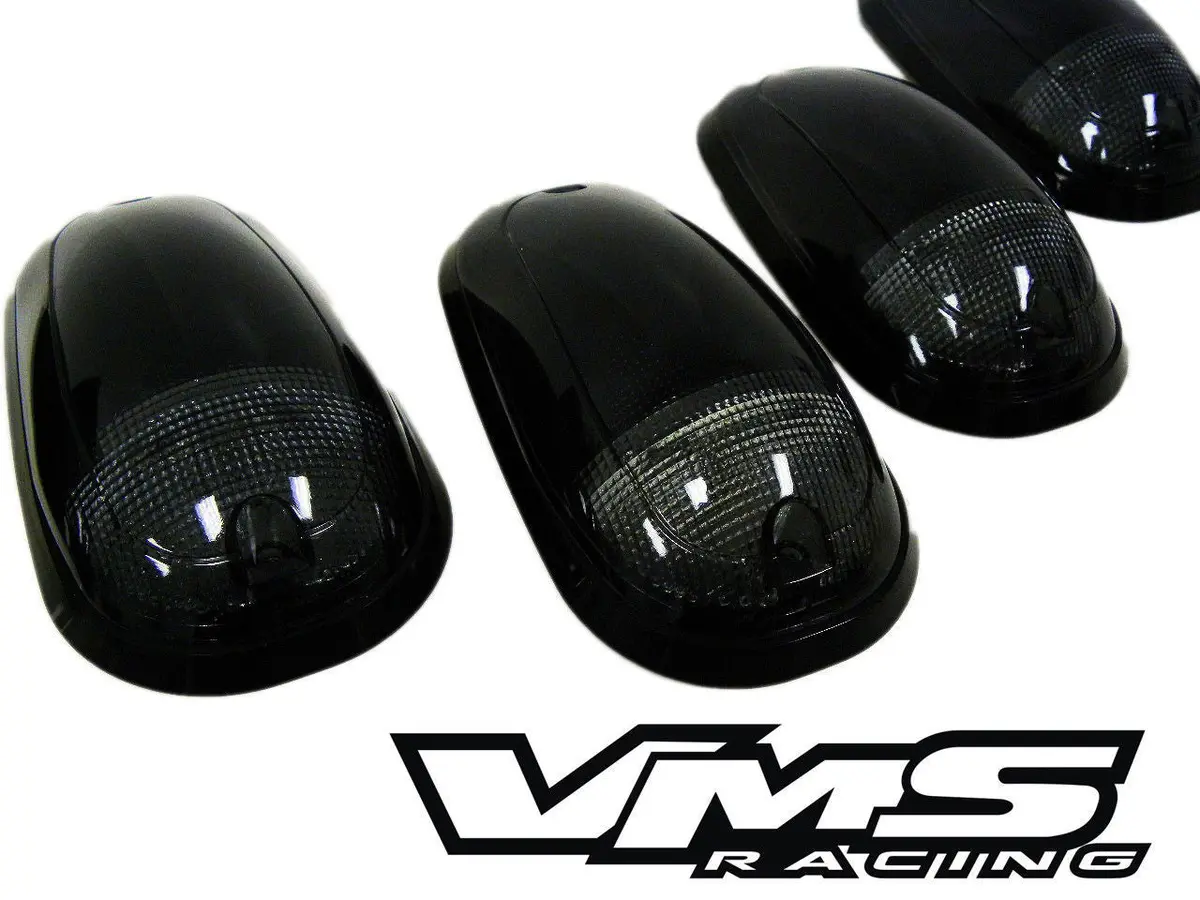 03-16 Dodge Ram 2500 3500 Amber Led Smoke Cab Roof Lights 5 Piece Set 1