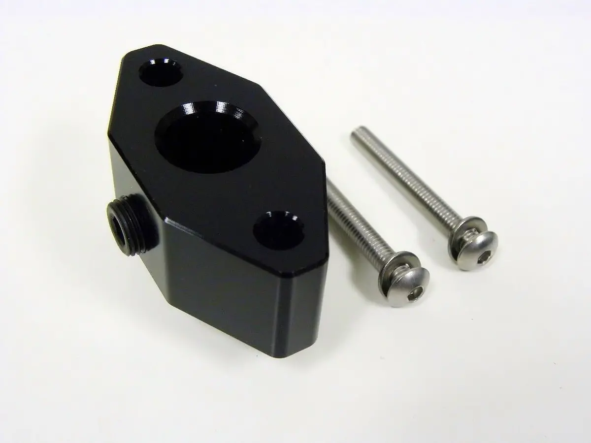 05-10 Ford Mustang Gt & Shelby Gt500 Fuel Or Nitrous Rail Pressure Gauge Adapter // Part # Fpga0400 1