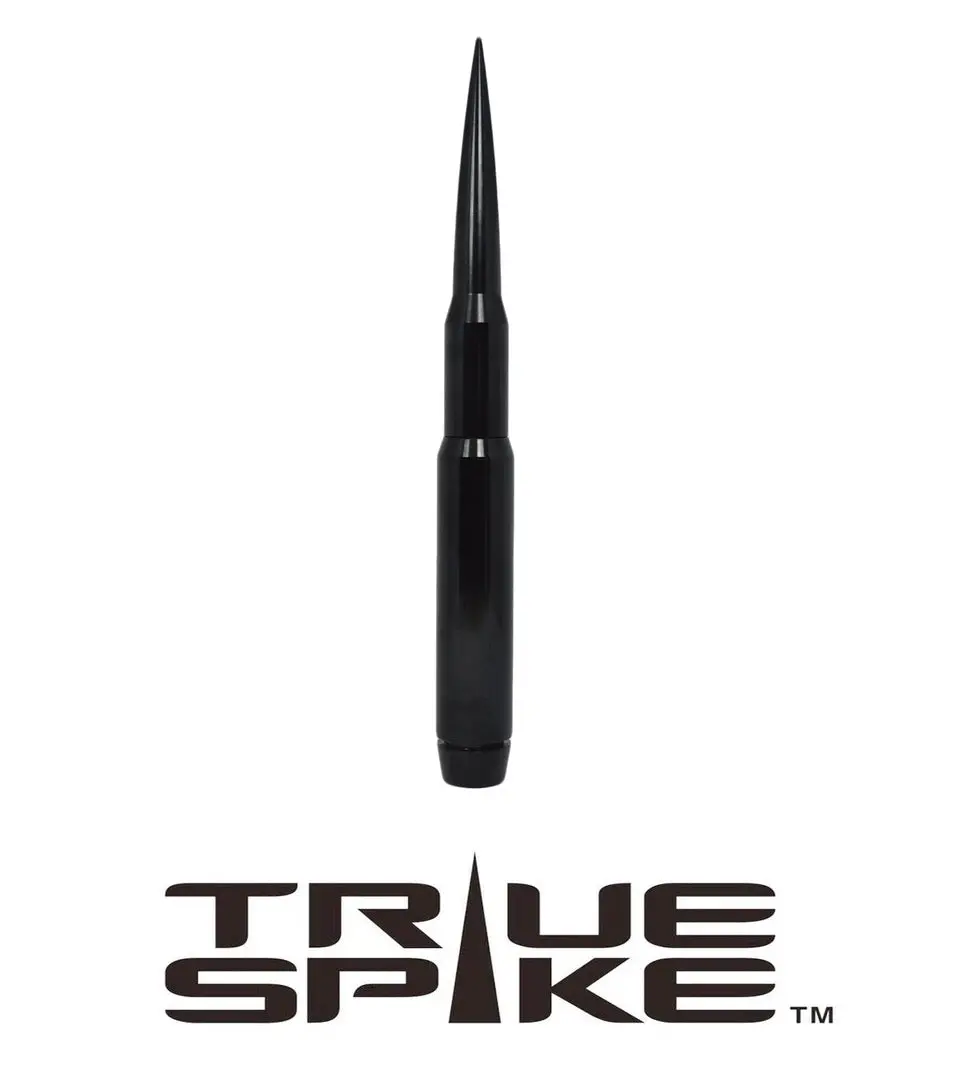 2 Piece Penetrator™ Fat Bullet Antenna Kit Billet Aluminum 9" Inches Long Anti-Theft And Reception Booster // Part # Sa115 And Sa116 1