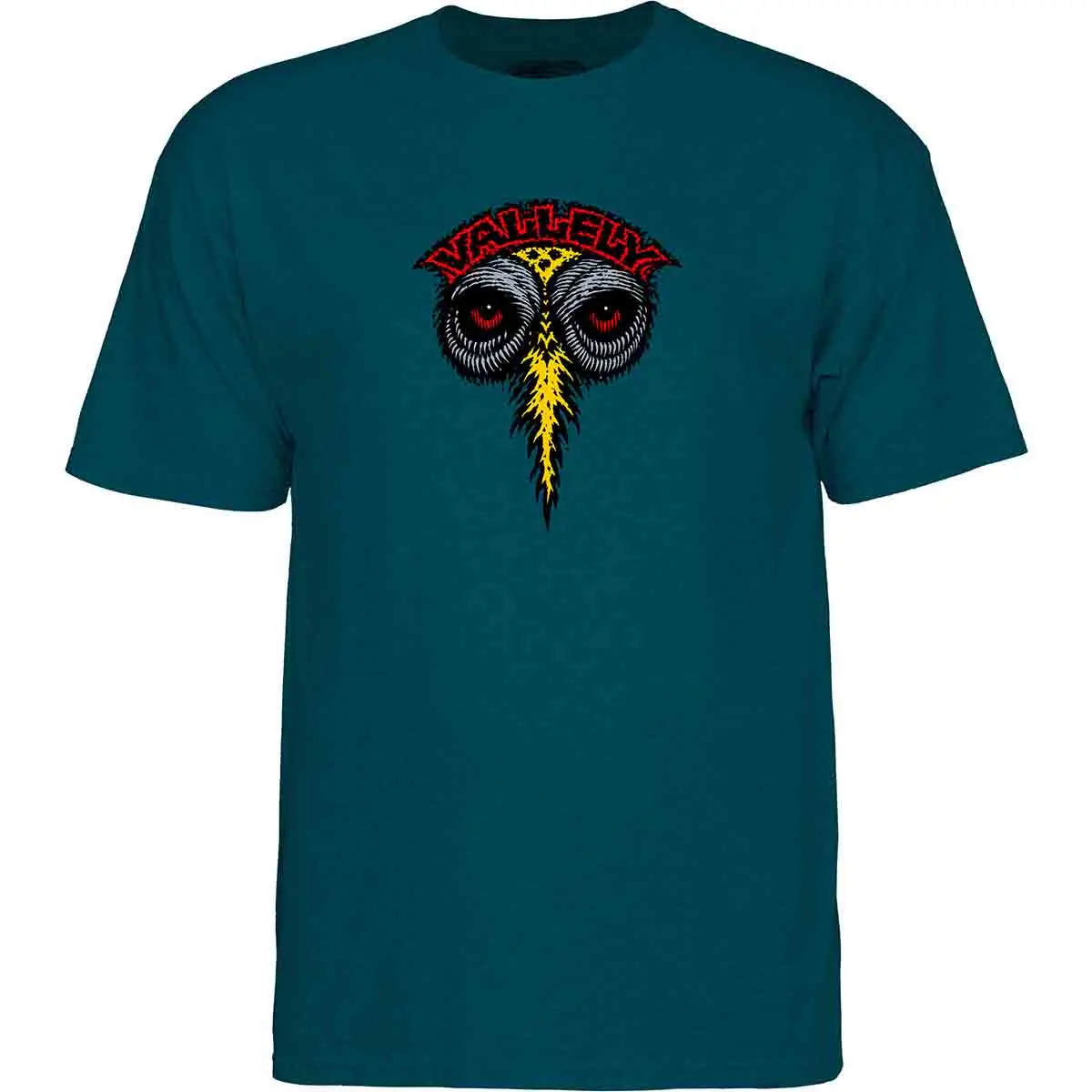 Powell Peralta - Mike Vallely Elephant Tee Midnight Teal 1