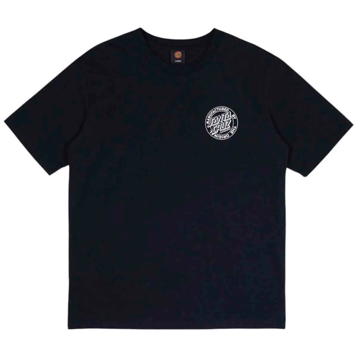 Santa Cruz - Os Mfg Dot Tee Black 1