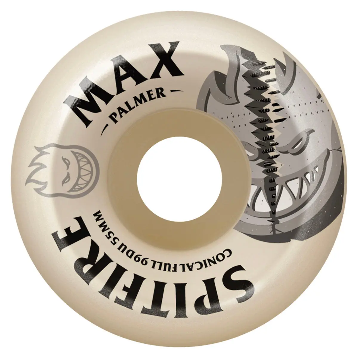Spitfire - F4 Max Palmer Burn Squad Conical Full 55Mm 99A Skateboard Wheels 1
