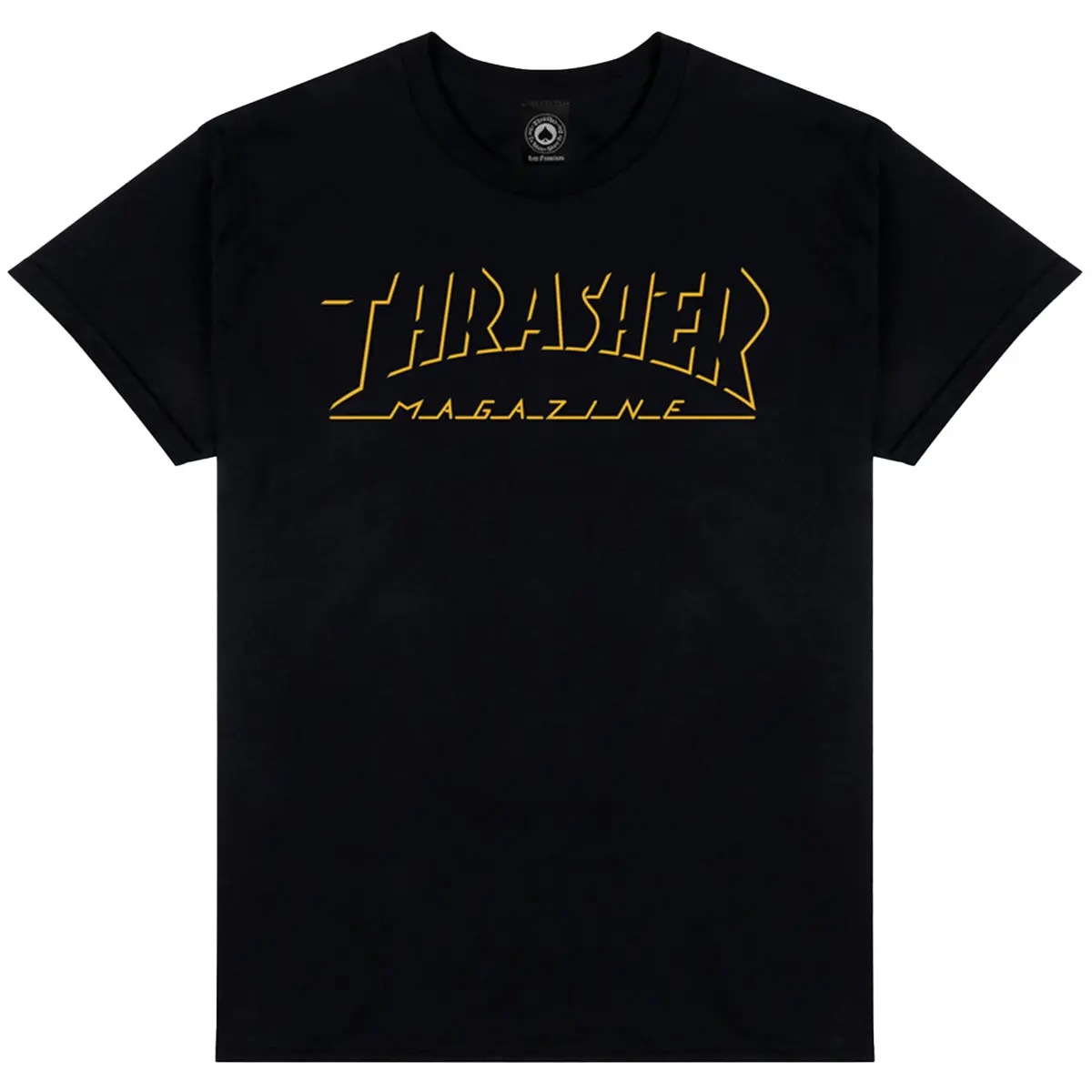 Thrasher - Shadow Mag Tee Black 1