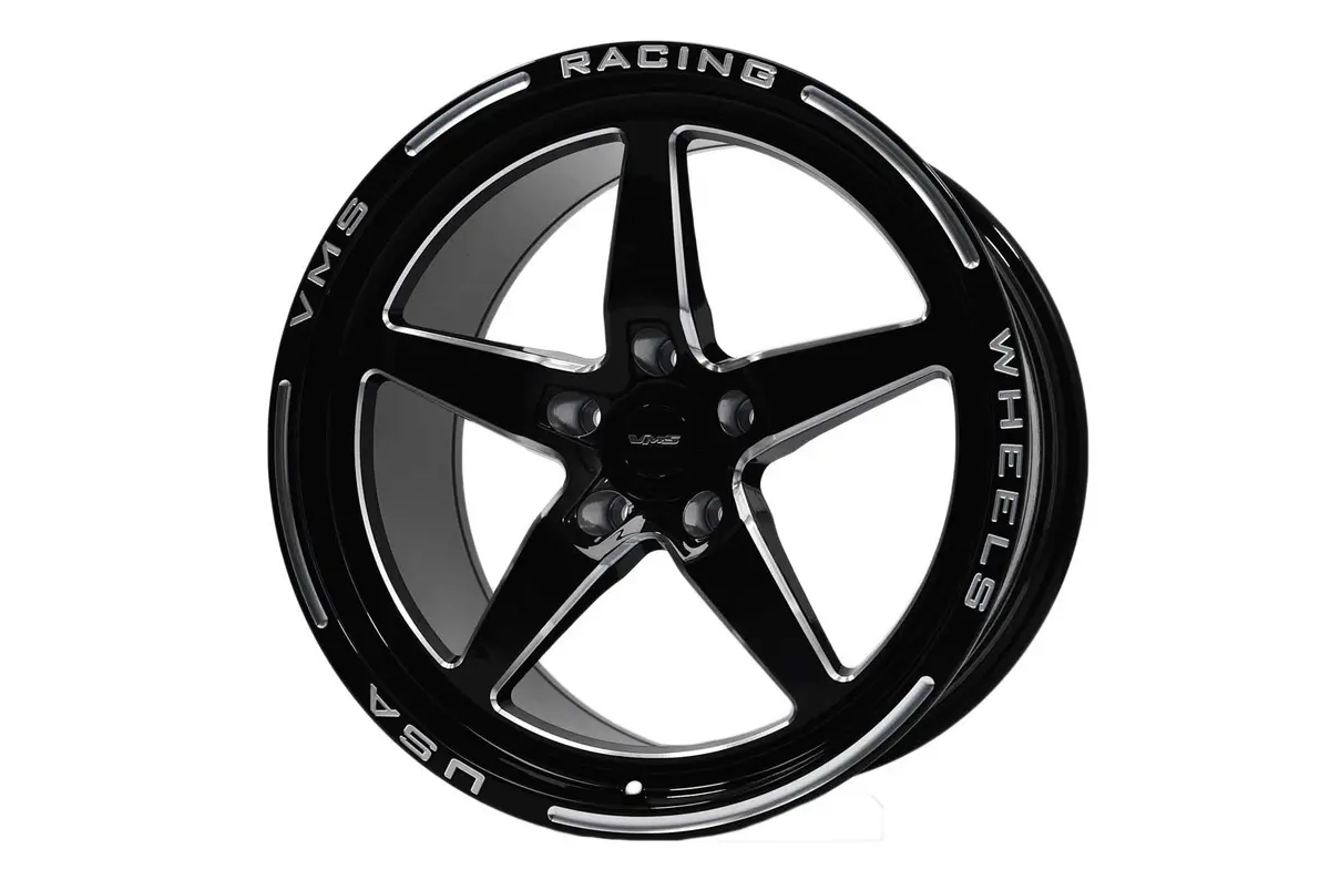 Street Drag Race V-Star Wheel 18X9.5 35 Offset 5X100 // Part # Vwst035 1