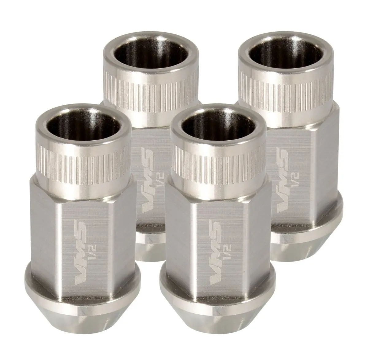 1/2-20 Open End Stainless Steel Lug Nuts Off Road Drag Road Racing Circle Track // Part # Lg0075ss 1
